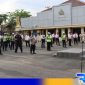 Caption: usai apel pimpinan, Kapolres Pamekasan gelar sidak Gaktibplin, (dok. regamedianews). 