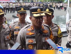 Personel BKO Polda Jatim Jaga 2726 TPS di Sampang