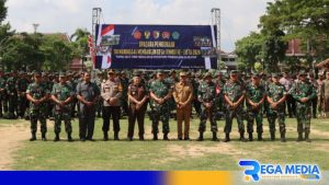 TNI Polri Berbaur Sukseskan TMMD di Pamekasan