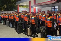 Caption: para peserta dari perwakilan lembaga pemasyarakatan yang mengikuti kegiatan konsultasi teknis pengamanan dan intelijen, (dok. regamedianews). 