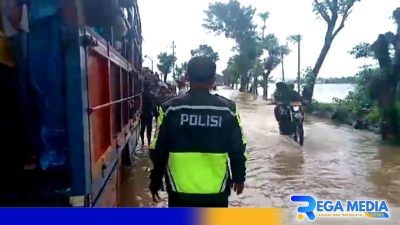 Sungai Meluap, Arus Lalu Lintas di Jrengik Tersendat