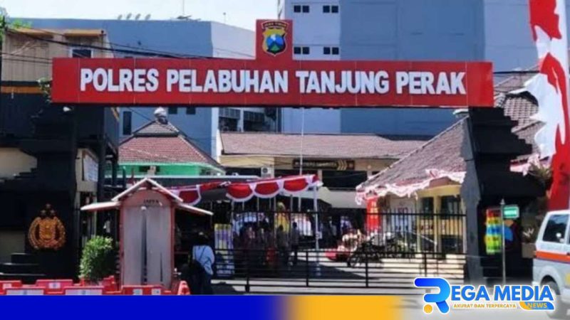 Caption: Mako Polres Pelabuhan Tanjung Perak Surabaya, (dok. regamedianews). 