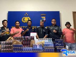 Polisi Ringkus Pedagang Rokok Ilegal di Pohuwato