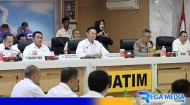 Caption: press conference, Kementerian ATR/BPN ungkap kasus mafia tanah di Jawa Timur, (dok. foto istimewa). 