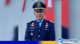 Caption: Kepala Kesatuan Pengamanan Lembaga Pemasyarakatan (KPLP) Kelas IIA Pamekasan, Jawa Timur, Leksono Novan Saputro, (dok. regamedianews). 