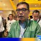 Caption: Ketua DPP PPP Achmad Baidowi sesaat setelah acara rekapitulasi nasional di Jakarta, (dok. republika). 