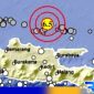 Caption: gempa bumi susulan berkekuatan 6.5 magnitudo, (dok. BMKG). 