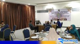Caption: berlangsungnya raker IWO Pamekasan di aula hotel Odaita, (dok. regamedianews). 