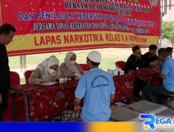 Napi Lapas Narkotika Pamekasan Diberi Yankes Proaktif