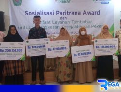 BPJS Ketenagakerjaan Pamekasan Sosialisasi Paritrana Award 2024