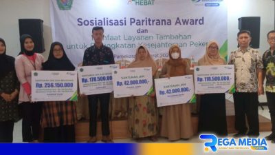 BPJS Ketenagakerjaan Pamekasan Sosialisasi Paritrana Award 2024