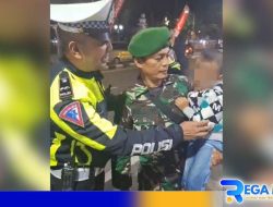 Nyesek! Bocah Ditinggal Ibunya Ke Alun-Alun Sampang, Untung Ada TNI Polri