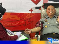 Peringati HBP Ke-60, Lapas Narkotika Pamekasan Gelar Donor Darah