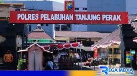 Caption: Mako Polres Pelabuhan Tanjung Perak Surabaya, (dok. kapol.id).