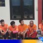 Caption: wajah para tersangka yang diamankan Polres Bangkalan, (dok. regamedianews). 