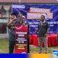 Caption: Kalapas Narkotika Kelas IIA Pamekasan buka pekan olahraga pemasyarakatan, (dok. regamedianews). 