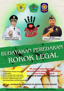 Stop Peredaran Rokok Ilegal di Pamekasan