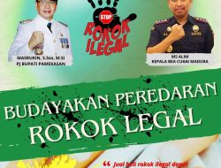 Stop Peredaran Rokok Ilegal di Pamekasan