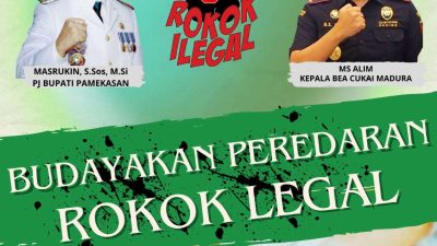 Stop Peredaran Rokok Ilegal di Pamekasan