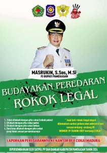 Pemkab Pamekasan: Mari Budayakan Peredaran Rokok Legal