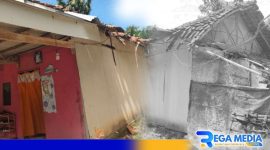 Caption: kondisi rumah Ummi Kalsum, warga Dusun Soloh Desa Murtajih Pamekasan, (dok. regamedianews). 