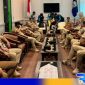 Caption: Dinkes Bangkalan rapat koordinasi persiapan pelaksanaan vaksinasi booster, (dok. regamedianews). 