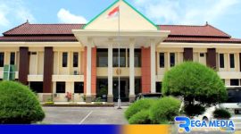 Caption: Kantor Pengadilan Negeri Sampang. 