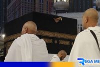 Caption: suasana sekitar Ka'bah di Masjidil Haram Mekkah, (dok. regamedianews). 