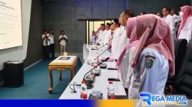 Caption: penyampaian komitmen bersama anti korupsi oleh para pejabat Pemkab Sampang, (dok. regamedianews). 