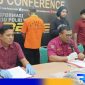 Caption: press conference Polda Gorontalo ungkap kasus penganiayaan, (dok. Yusrianto / regamedianews). 