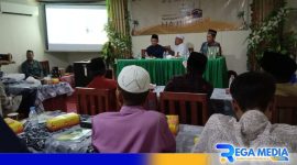 Caption: berlangsungnya seminar pembiayaan porsi haji plus oleh Pegadaian Syariah Sampang, (dok. regamedianews). 