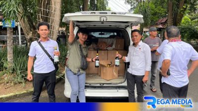 Ops Pekat Otanaha, Polda Gorontalo Sita Ratusan Botol Miras