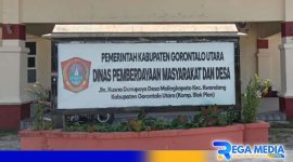 Caption: Kantor DPMD Gorut, (dok. regamedianews). 