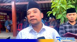 Caption: Mahfud calon DPRD Provinsi Jawa Timur terpilih, saat diwawancara awak media, (dok. regamedianews). 