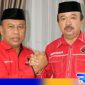 Caption: Ridwan Yasin (kiri) bersama Muksin Badar (kanan). 