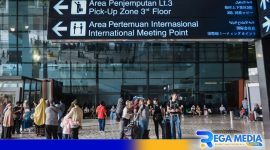 Caption: bandara internasiol. 