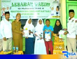 Ratusan Anak Yatim di Gorut Terima Alat Tulis Sekolah