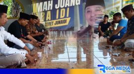 Caption: konsolidasi tim Jimad Sakteh dengan tim Jaguar Omben jelang Pilbup Sampang 2024, (dok. regamedianews). 