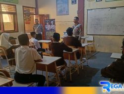 Polantas Sampang Goes To School, Imbau Pelajar Tertib Berlalu Lintas