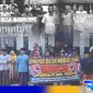 Caption: rakyat Desa Madulang secara serentak melakukan aksi penolakan pergantian PJ Kepala Desanya, (dok. regamedianews). 