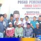 Caption: para tokoh Kecamatan Robatal deklarasikan dukungan kepada JIMAD Sakteh usai resmikan rumah juang. 
