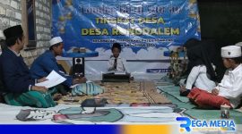 Caption: Pemdes Rongdalam saat menggelar lomba tartil quran tingkat desa, (dok. regamedianews). 