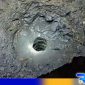 Caption: tampak lubang bekas galian bor sumur di Desa Pandan yang menyemburkan air, (dok. regamedianews). 