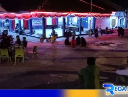 Aksi Protes Evaluasi PJ Kades Bertahan Hingga Malam Hari