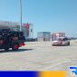 Caption: simulasi, mobil pelaku penyanderaan terhadap penyelenggara Pilkada berhasil dilumpuhkan personel Polri, (dok. regamedianews). 