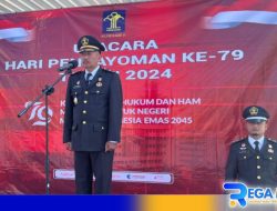 Plh Kalapas Narkotika Pamekasan Pimpin Upacara Hari Pengayoman