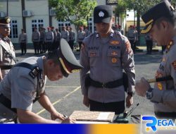 Tiga Perwira Polres Sampang Dimutasi