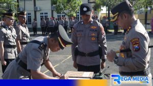Tiga Perwira Polres Sampang Dimutasi