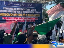 Pesan Menohok Peserta Aksi di Pamekasan Kepada Presiden Jokowi