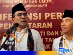 Mathur-Jayus Daftar Sebagai Cabup-Cawabup Bangkalan